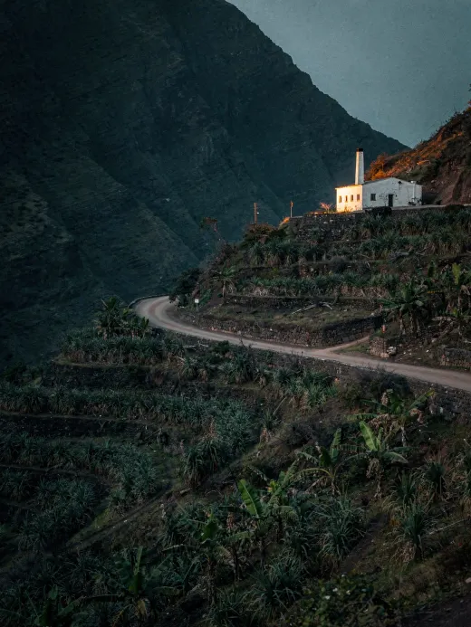 Landscape of the region Cape Verde: Grogue