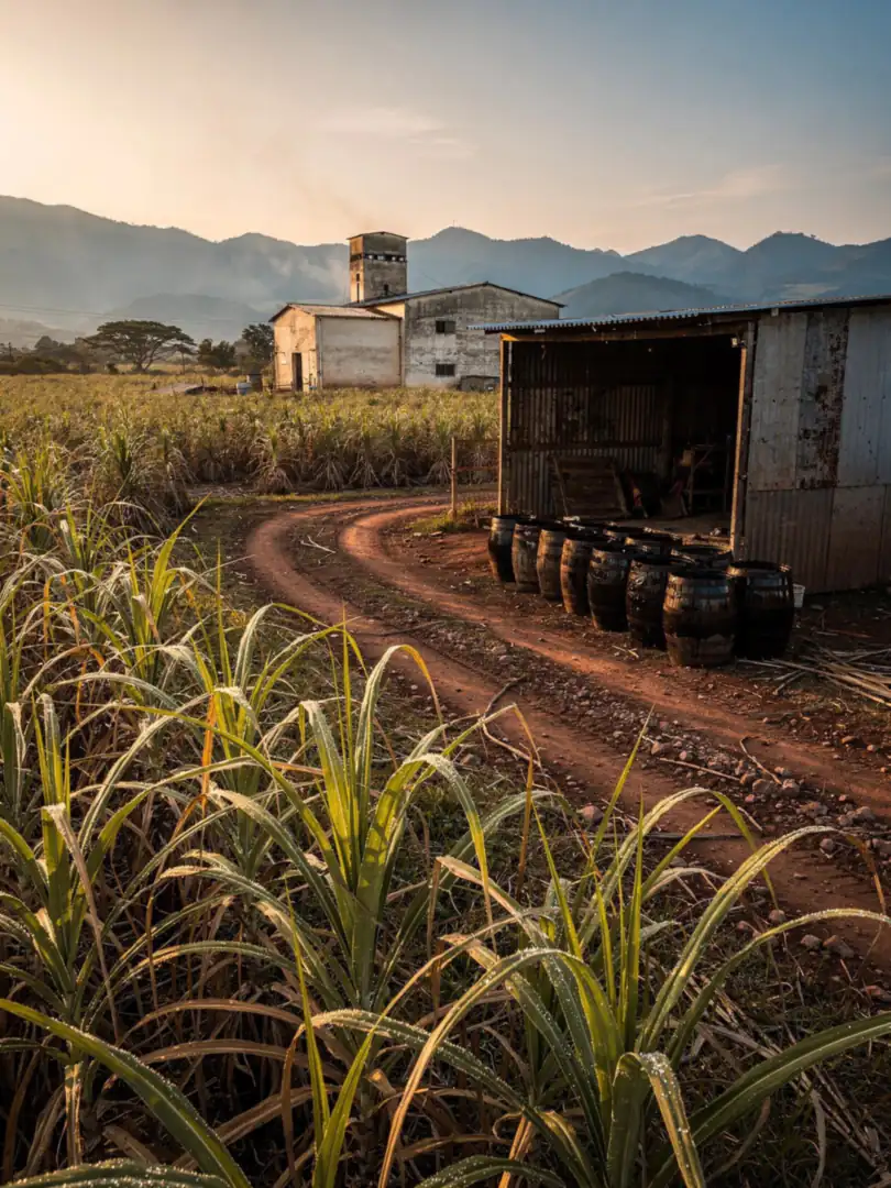 Sugarcane & Molasses in the region Lara: La Miel & Diplomático