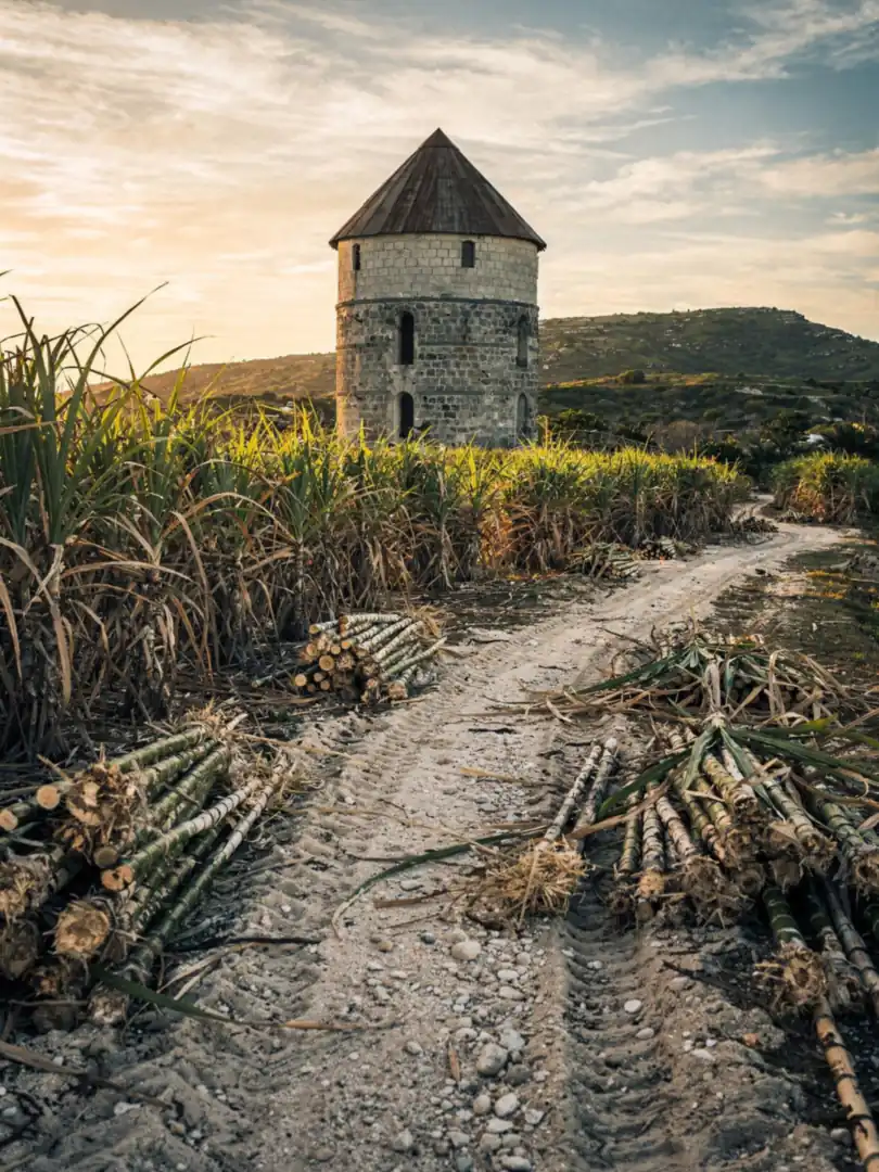 Sugarcane & Molasses in the region Marie-Galante