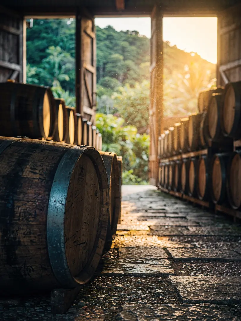 Cask & Climate in the region Marie-Galante