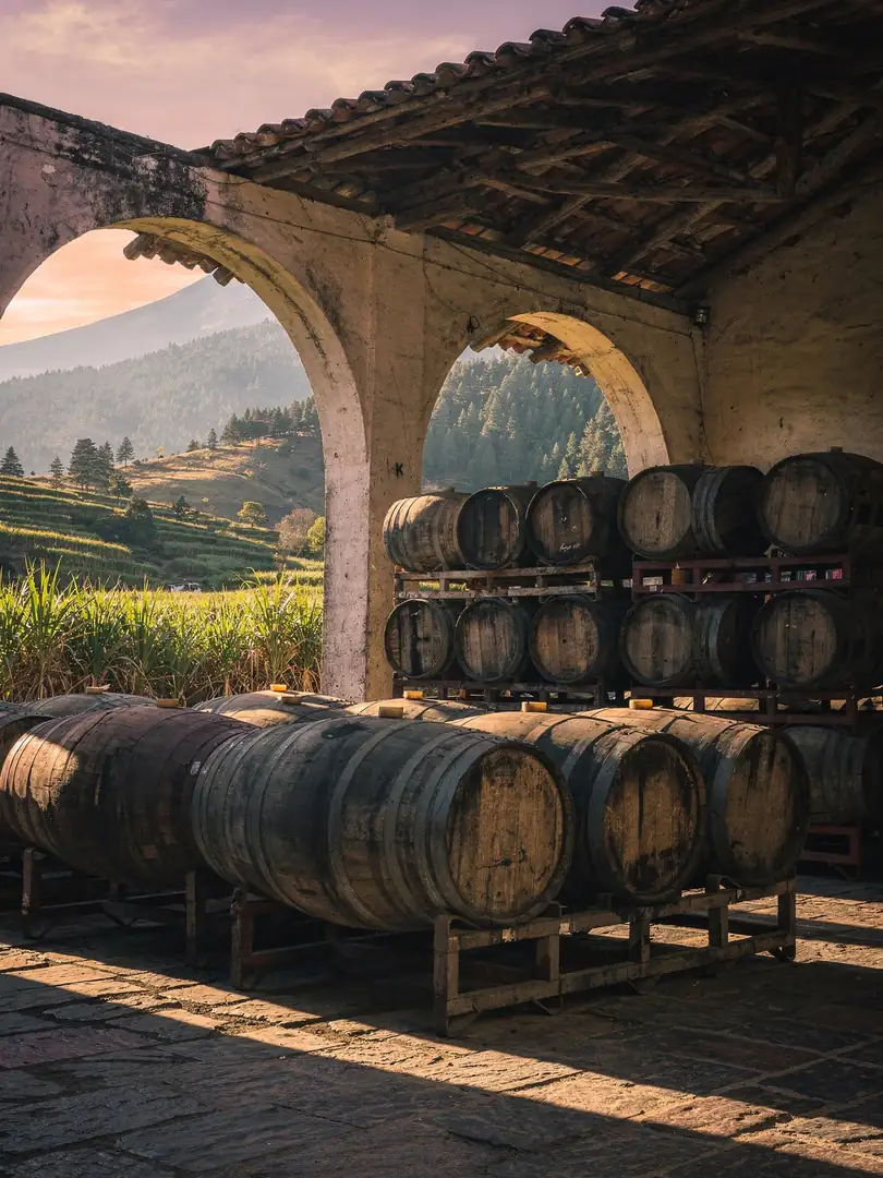 Cask & Climate in the region Michoacán: Charanda