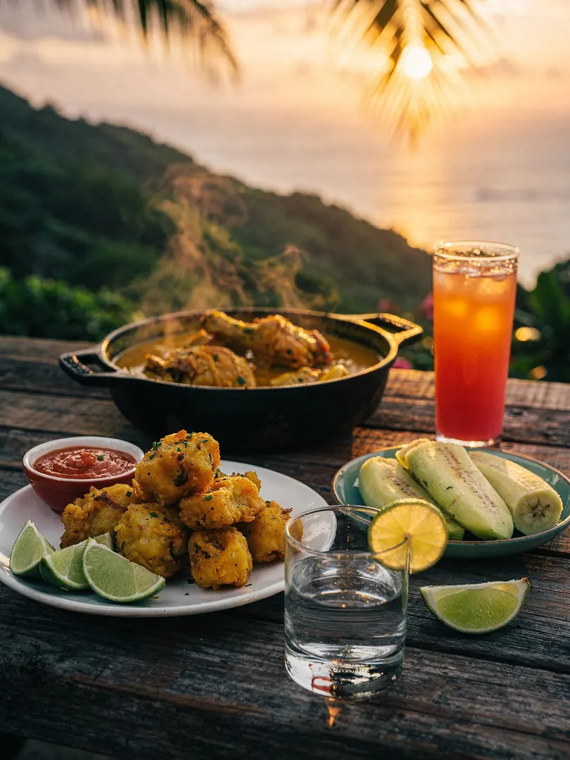 Food & drinking culture in the region Nord-Atlantique: Sainte-Marie, Macouba & La Trinité