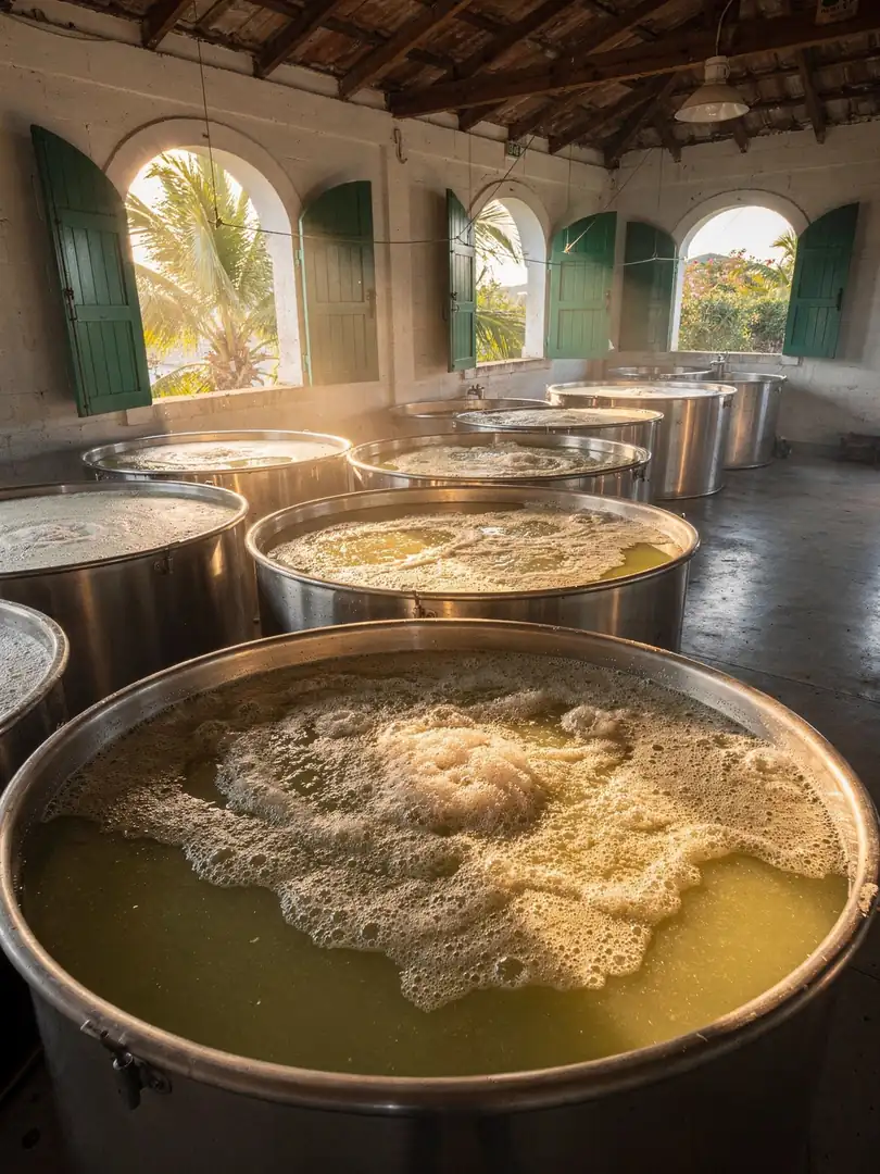 Fermentation in the region North Caribbean: Saint-Pierre & Le Carbet