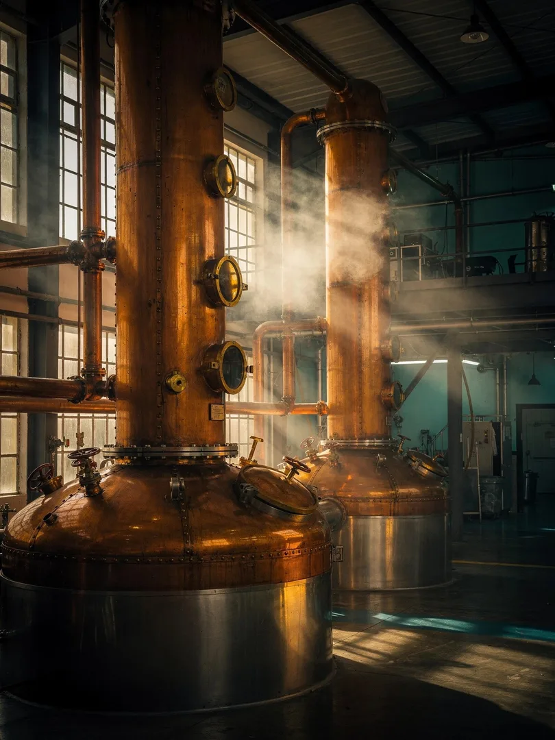 Distillation in the region Puerto Rico (Cataño & Ponce)