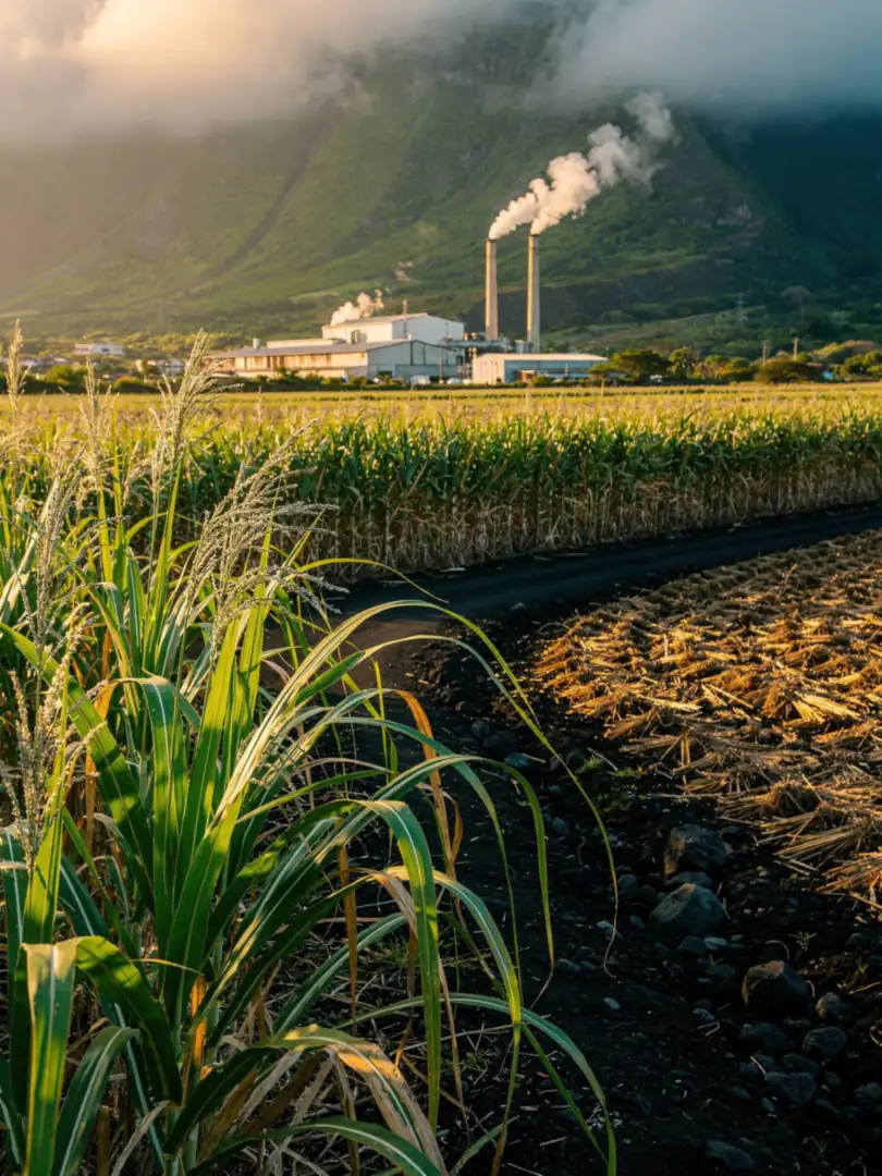 Sugarcane & Molasses in the region La Réunion