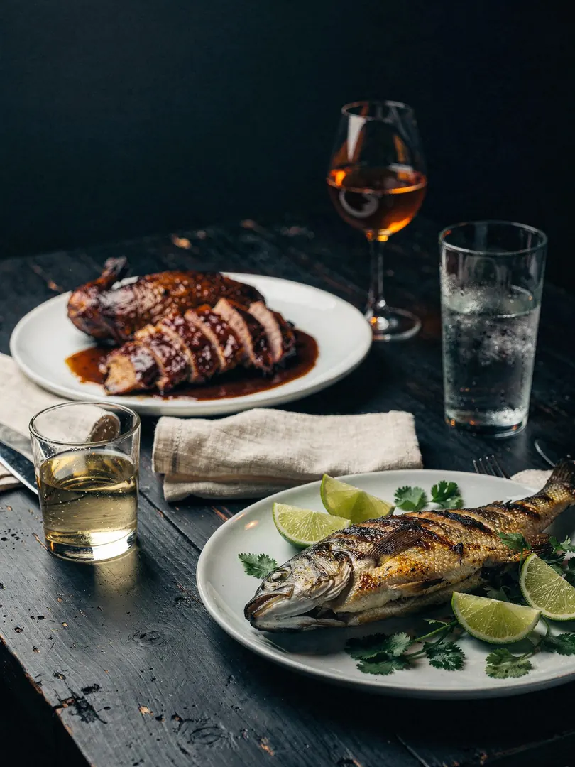 Rum zum Essen: Grundregeln für die Begleitung
