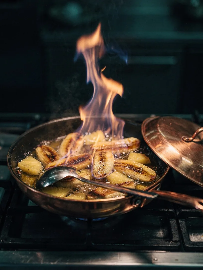Flambieren und Kochen mit Rum