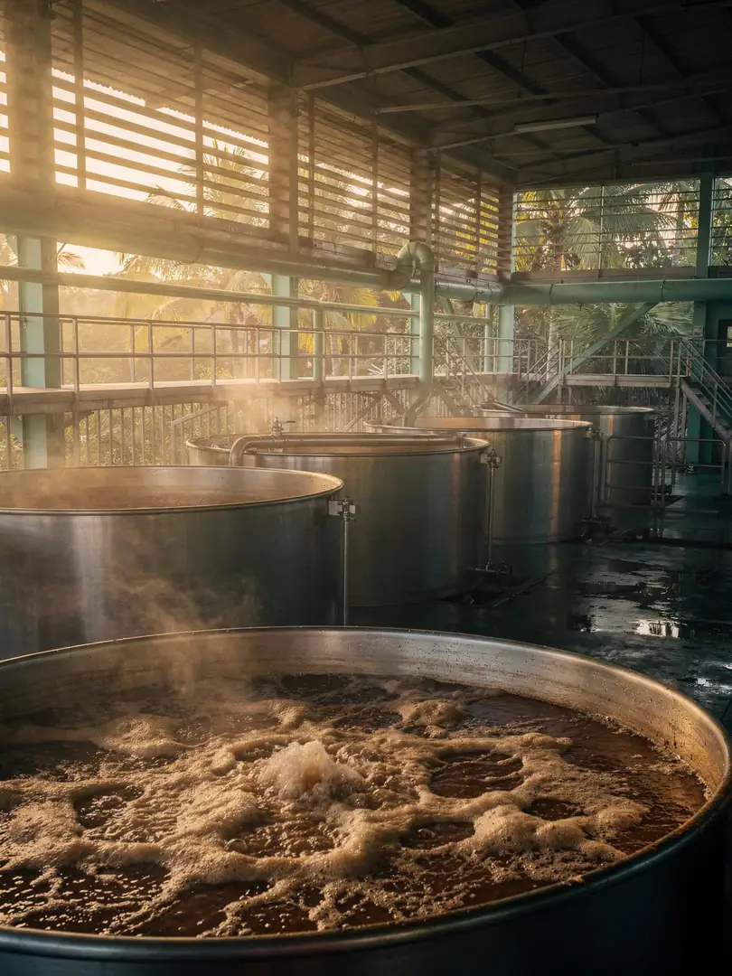 Fermentation in the region Trinidad