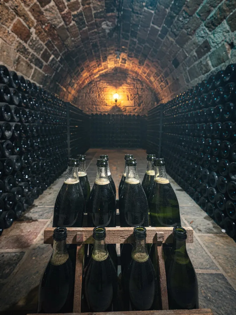 Hefelager & Dosage in der Region Corpinnat & Clàssic Penedès