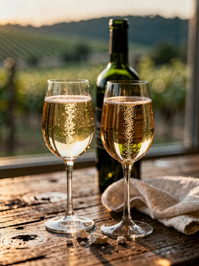 Tasting in the region Côte des Blancs