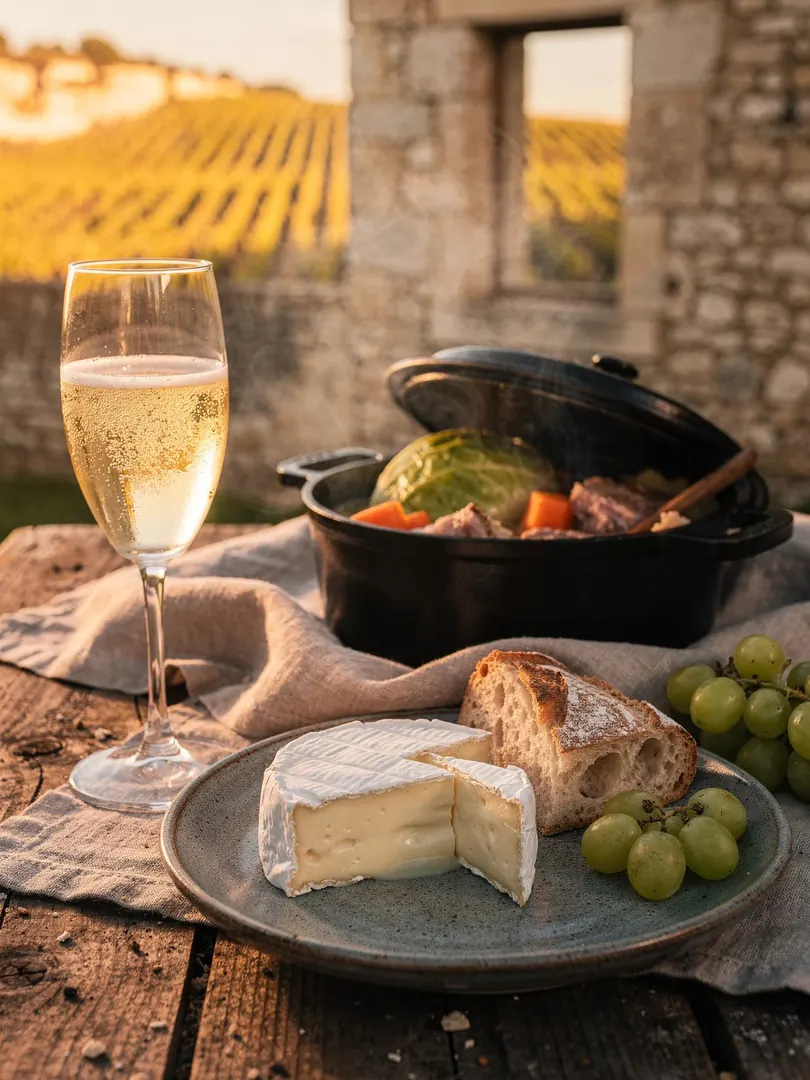 Food & Occasion in the region Côte des Blancs