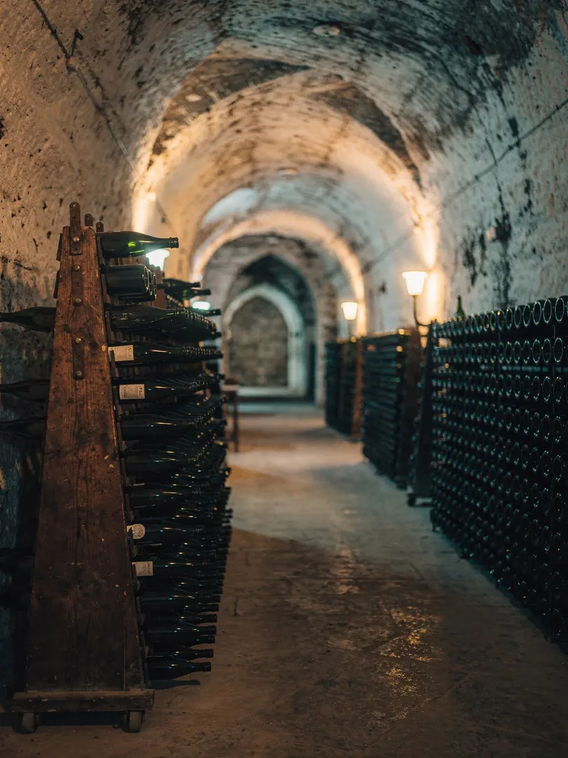 The Second Fermentation in the region Épernay & Avenue de Champagne