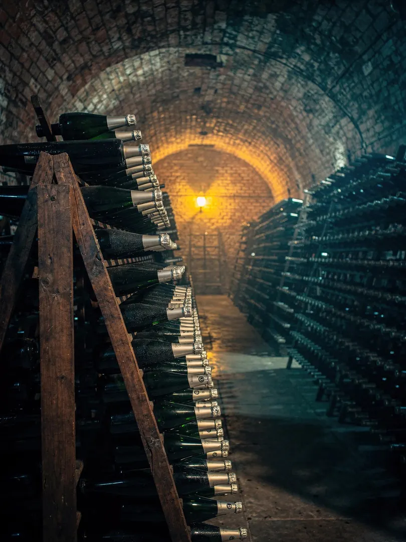 The Second Fermentation in the region Franciacorta