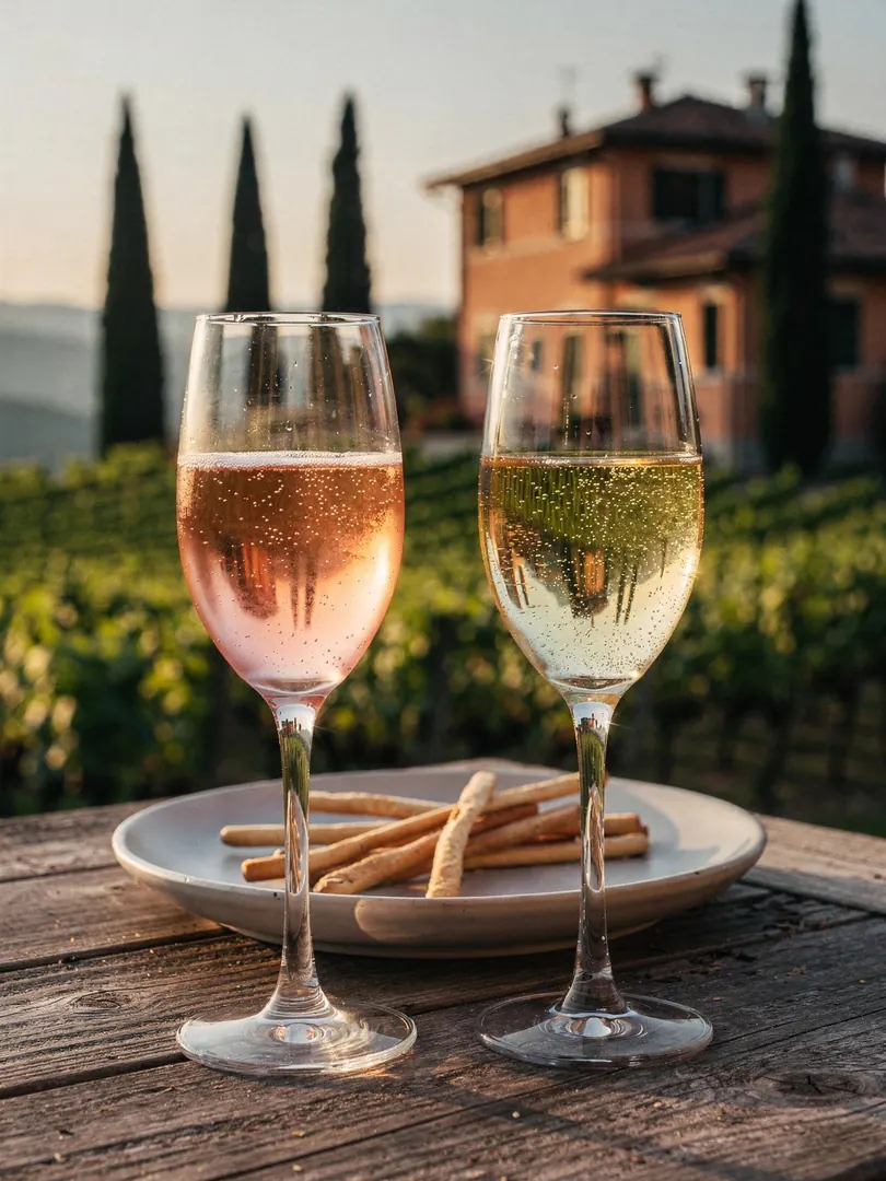 Tasting in the region Franciacorta