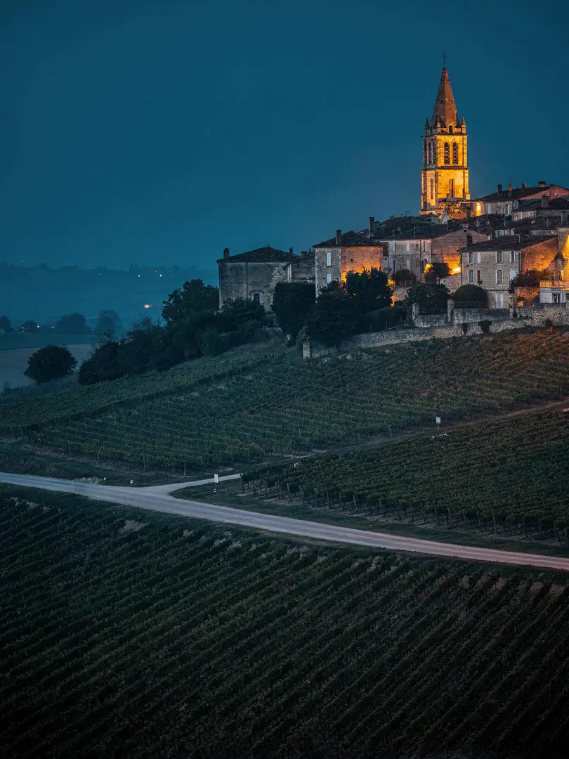 Landscape of the region Bordeaux & Gaillac