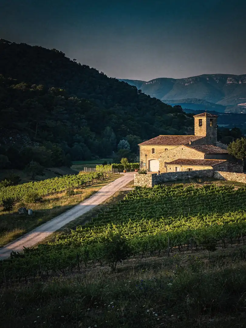 Landscape of the region Limoux