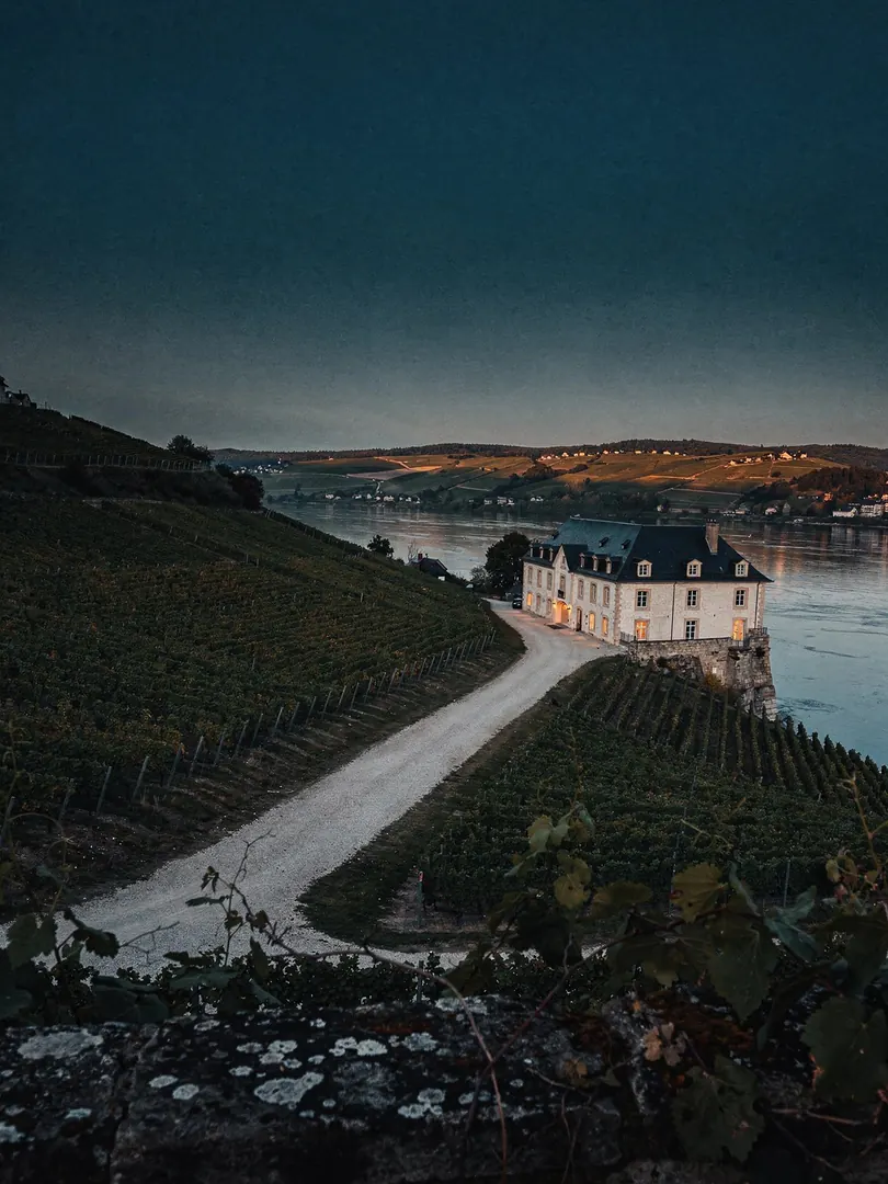 Landschaft der Region Luxemburger Mosel