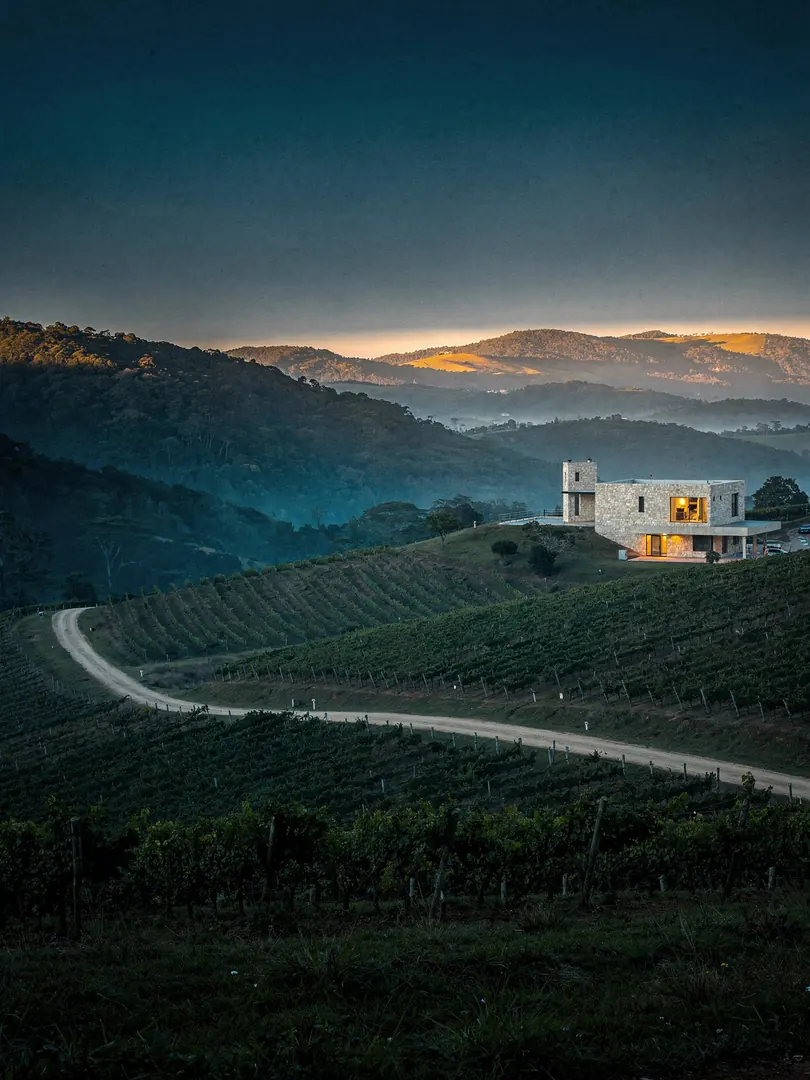 Landscape of the region Serra Gaúcha
