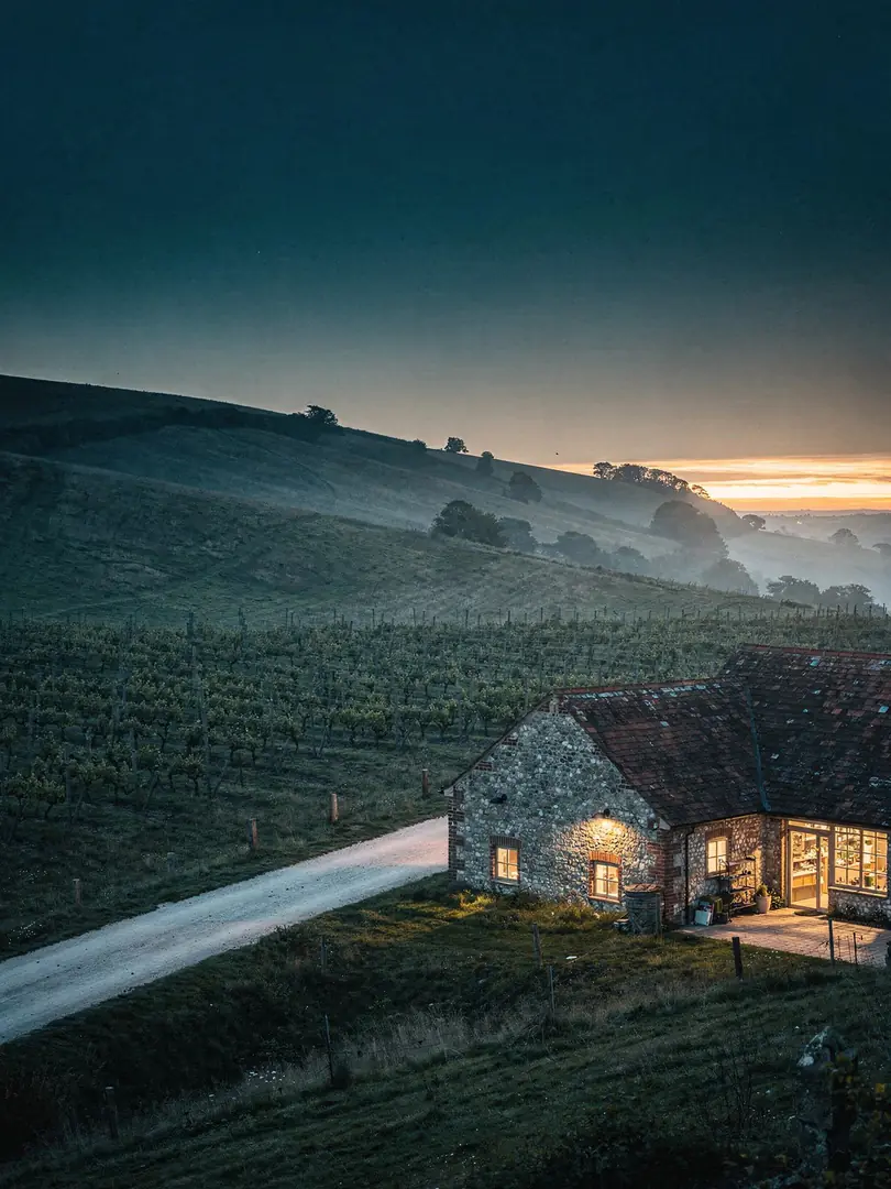 Landscape of the region Sussex
