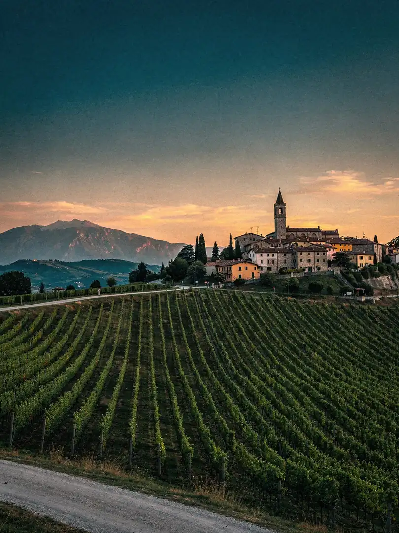 Landschaft der Region Treviso, Piave & Asolo