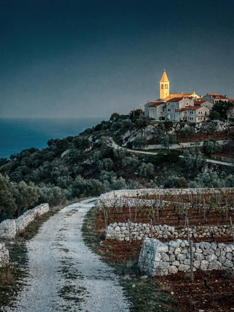 Landscape of the region Trieste, Karst & Friuli