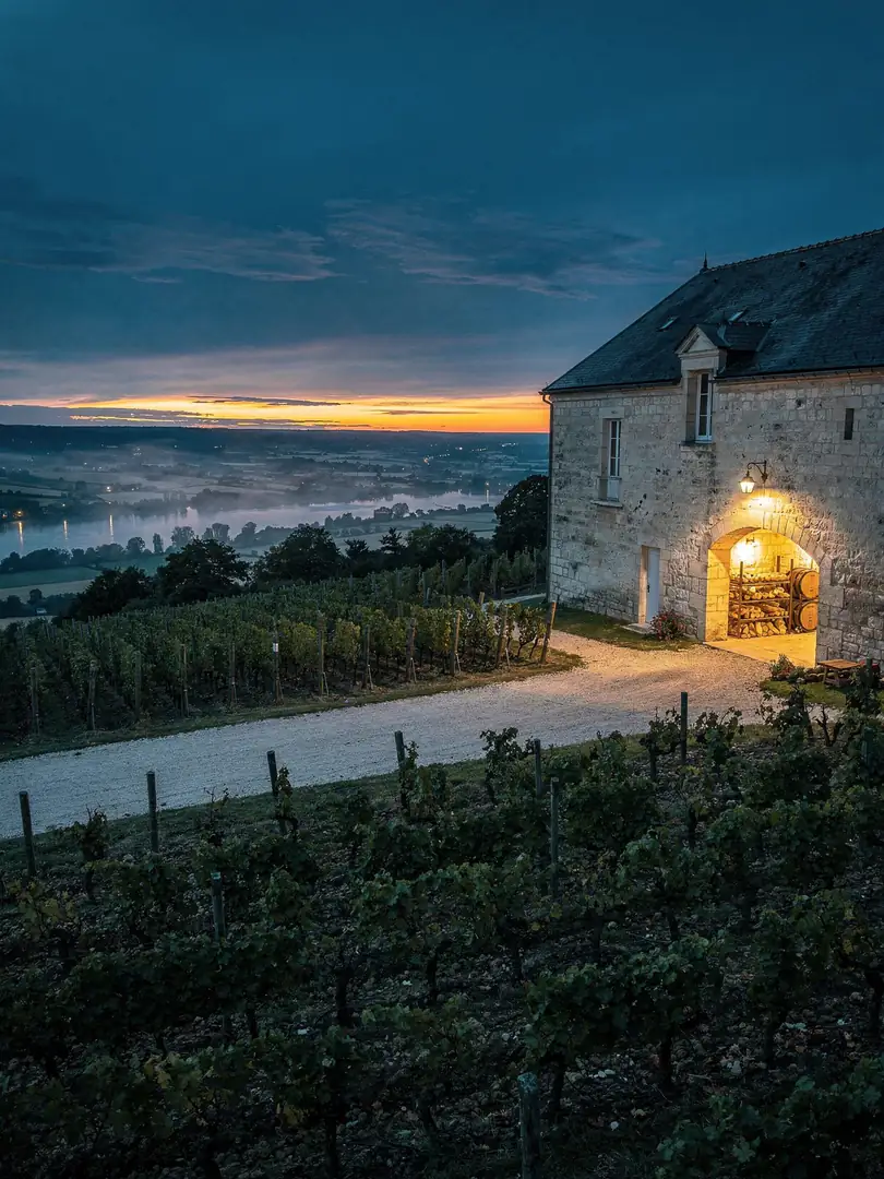 Landschaft der Region Vouvray & Montlouis