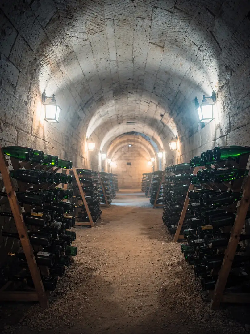 The Second Fermentation in the region Saumur & the Tuffeau Cellars