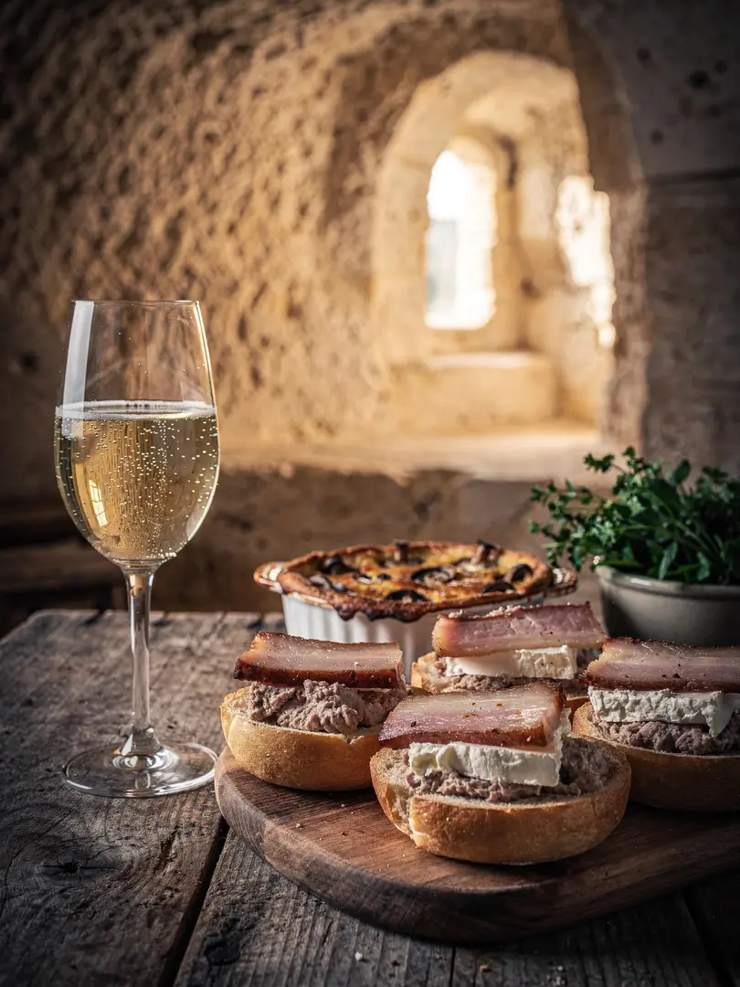 Food & Occasion in the region Saumur & the Tuffeau Cellars