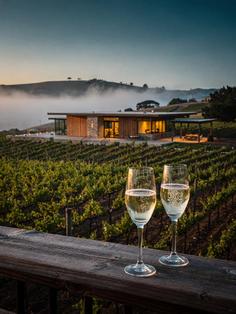 Champagne houses in the New World: Chandon, Roederer, Taittinger & Co.