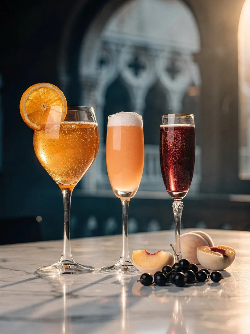Aperol Spritz, Kir Royal, Bellini: Sekt oder Prosecco im Cocktail?