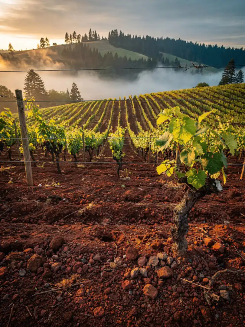 Boden & Klima in der Region Oregon & Willamette Valley
