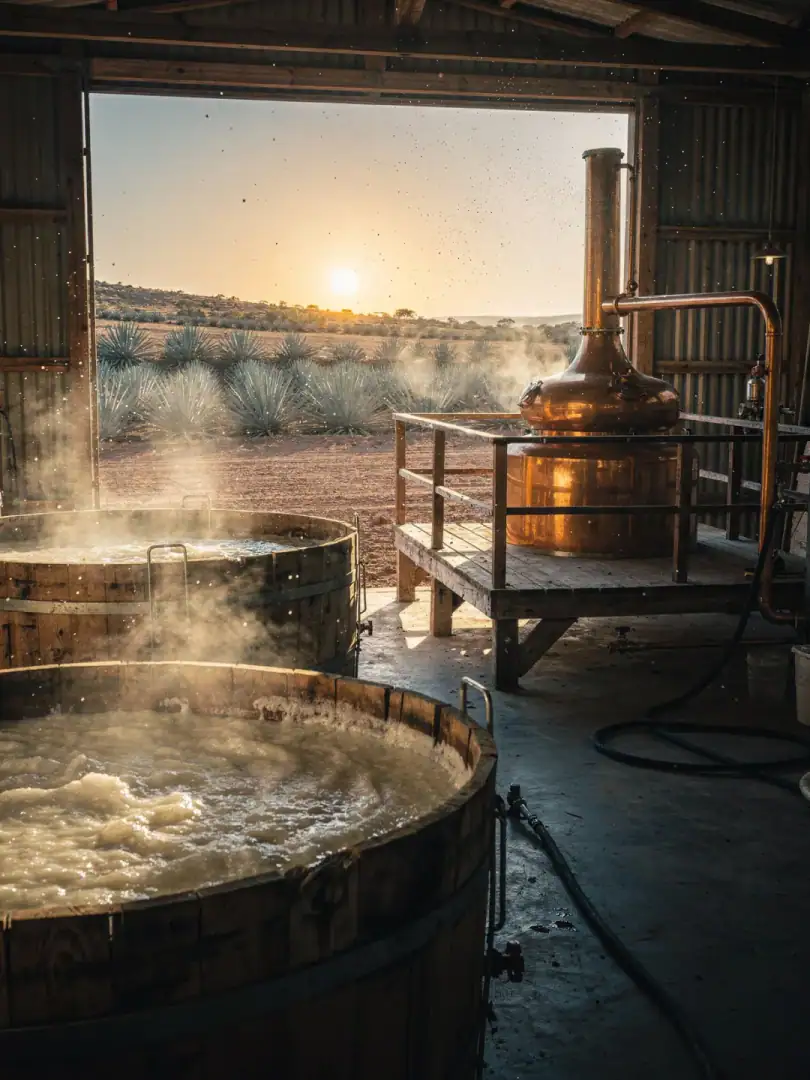 Fermentation & Distillation in the region Karoo