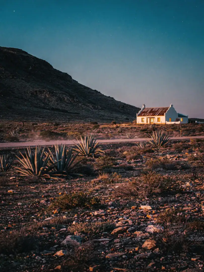 Landschaft der Region Karoo