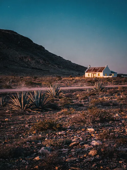 Landschaft der Region Karoo