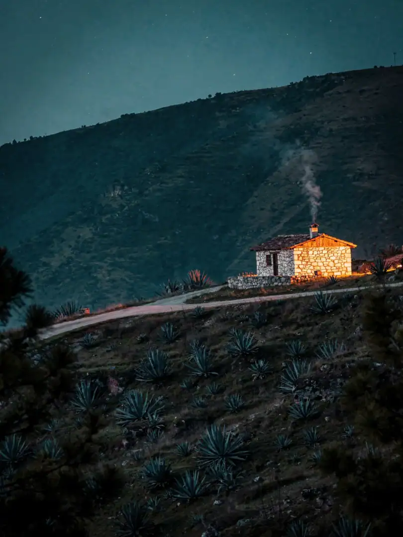 Landschaft der Region Michoacán