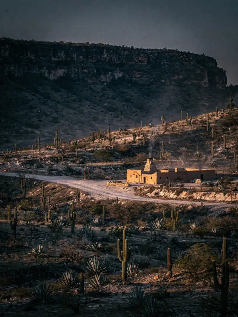 Landschaft der Region Puebla