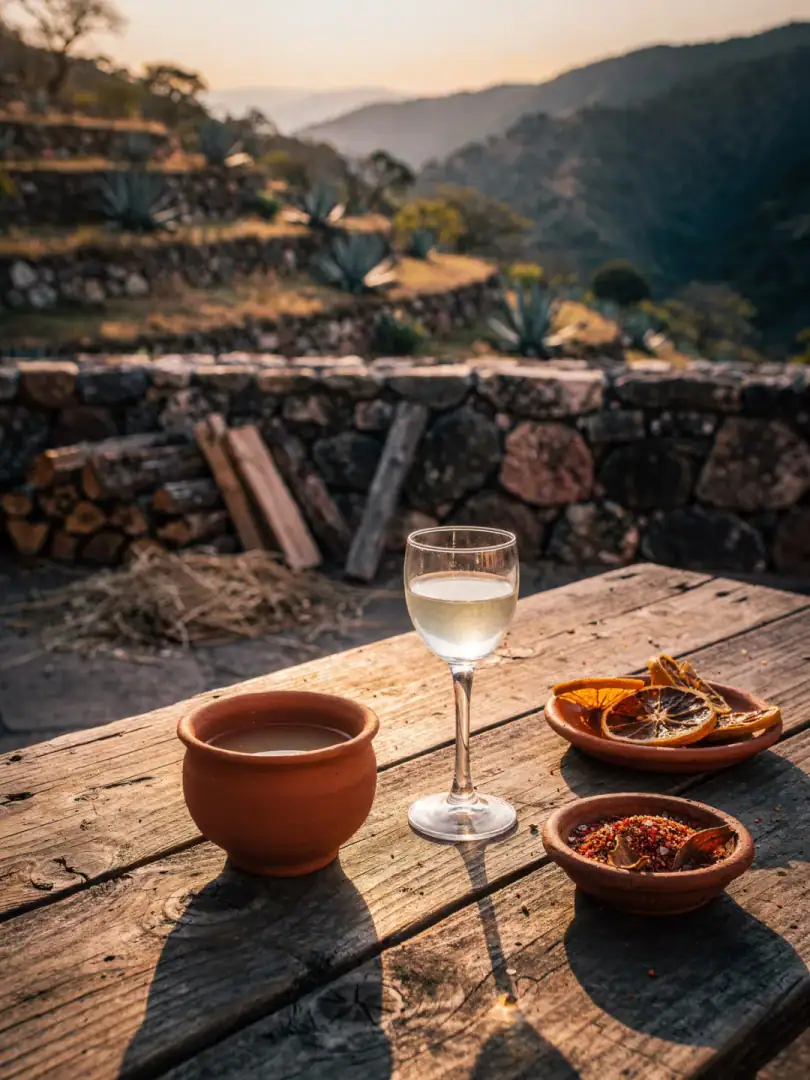 Verkosten in der Region Sierra Sur de Oaxaca
