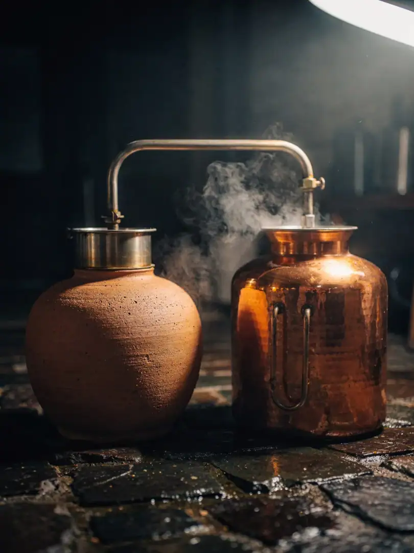 Distilling: Copper, Clay, and the Column