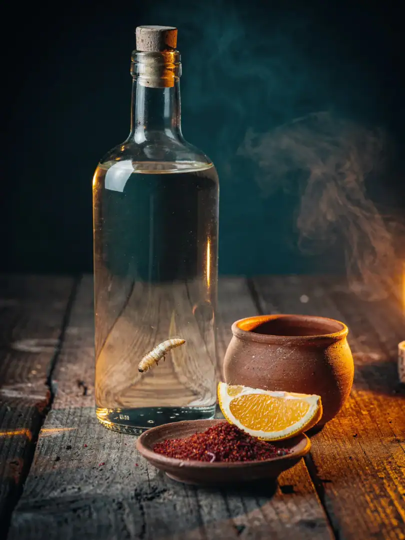 Der Wurm in der Flasche