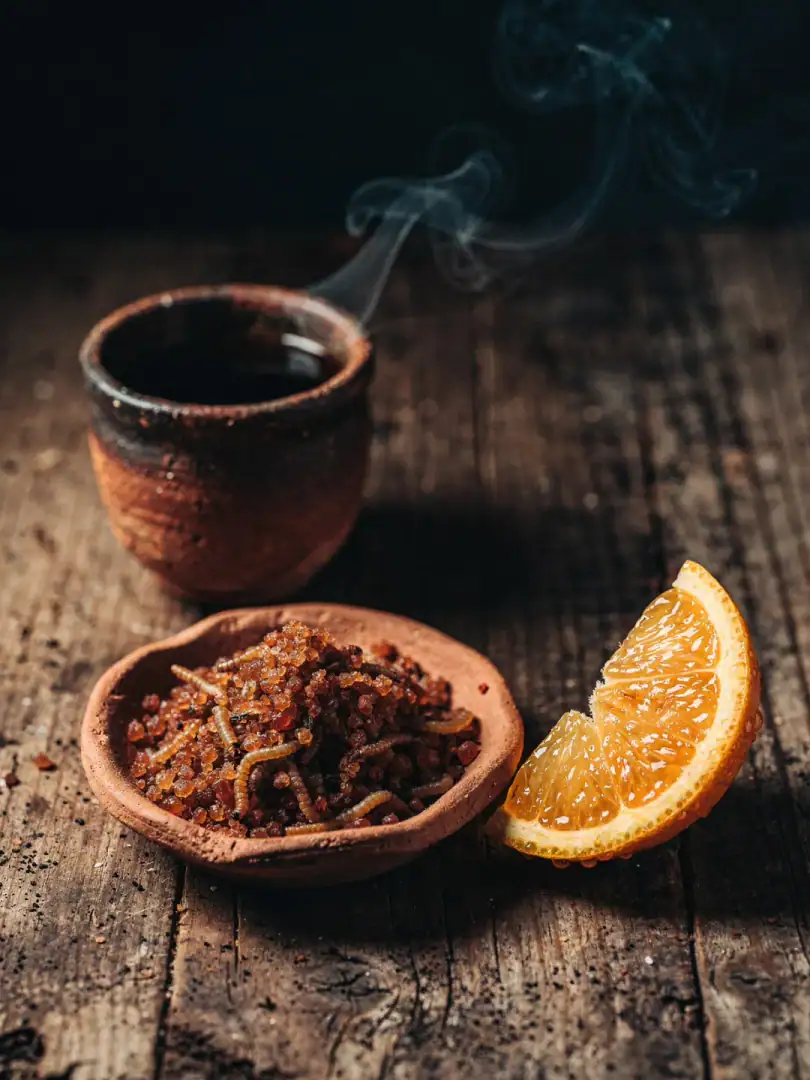 Mezcal mit Orange