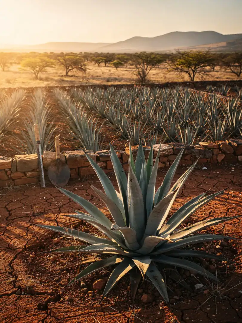 Agave & Boden in der Region Zacatecas