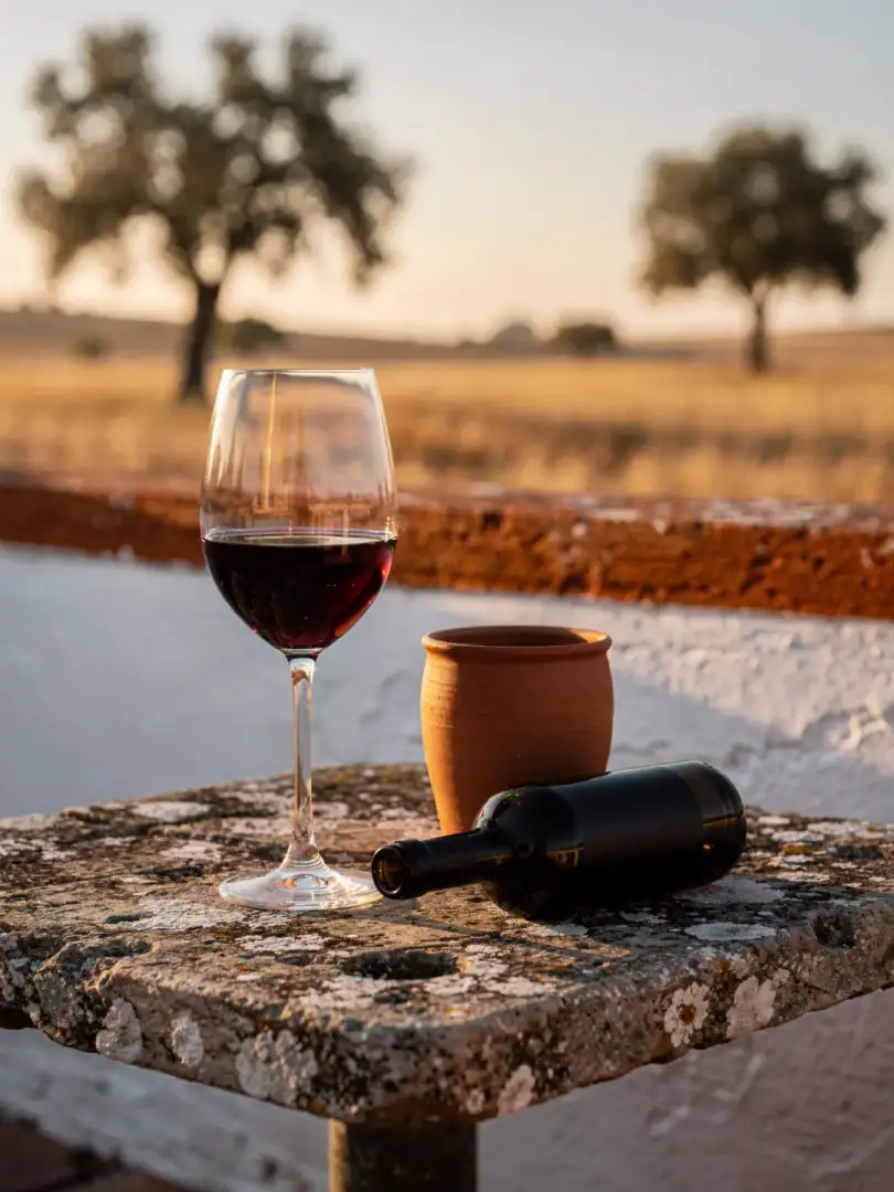 Glassware in the region Alentejo