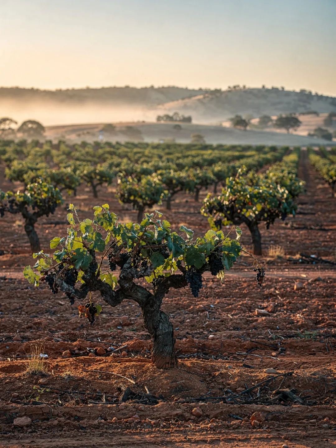 Rebsorten in der Region Barossa Valley
