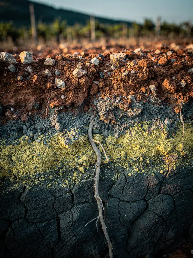 Soils in the region Basilicata