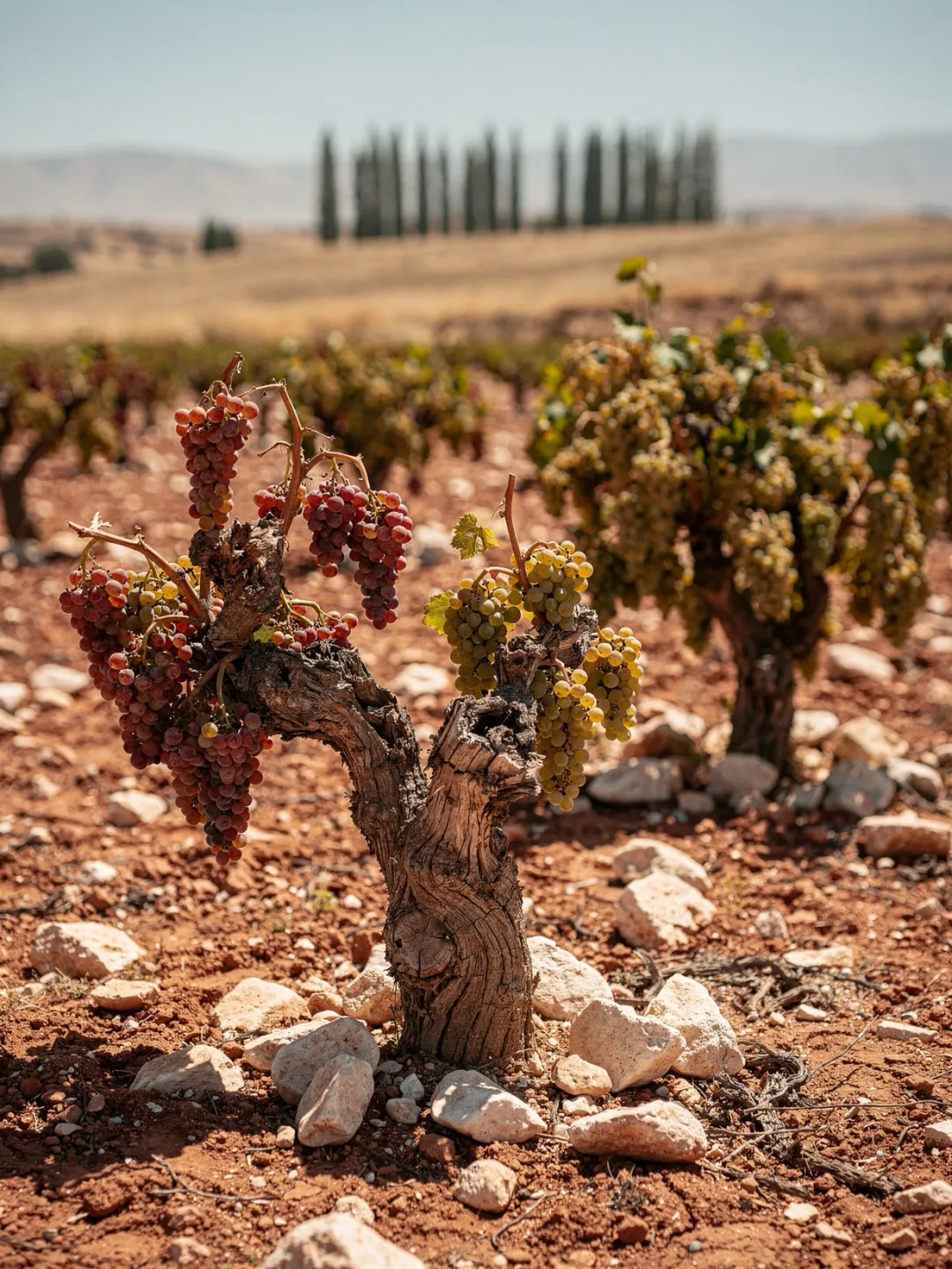 Rebsorten in der Region Bekaa-Tal