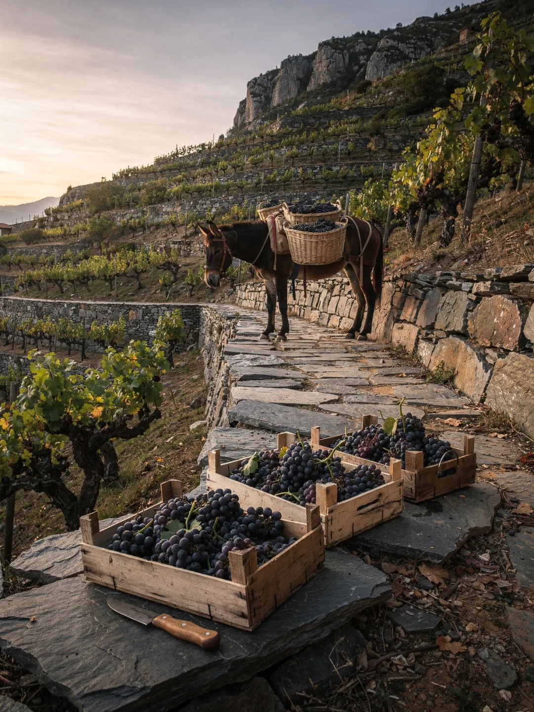 Herstellung in der Region Bierzo