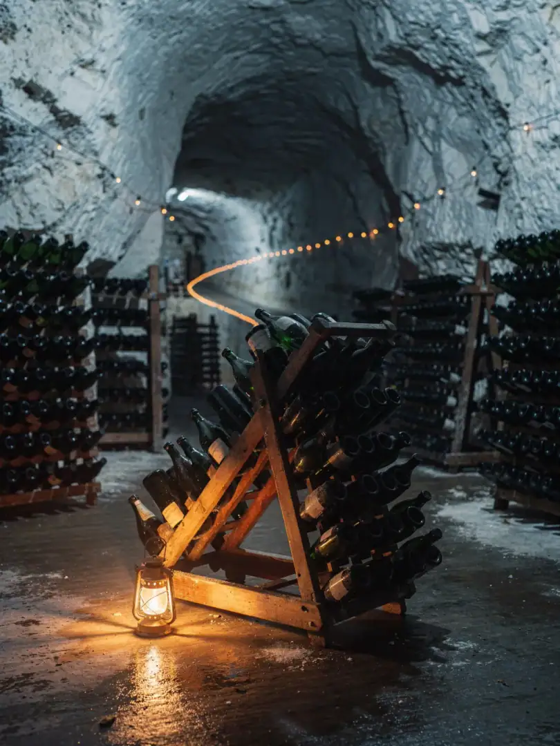 Production in the region Champagne