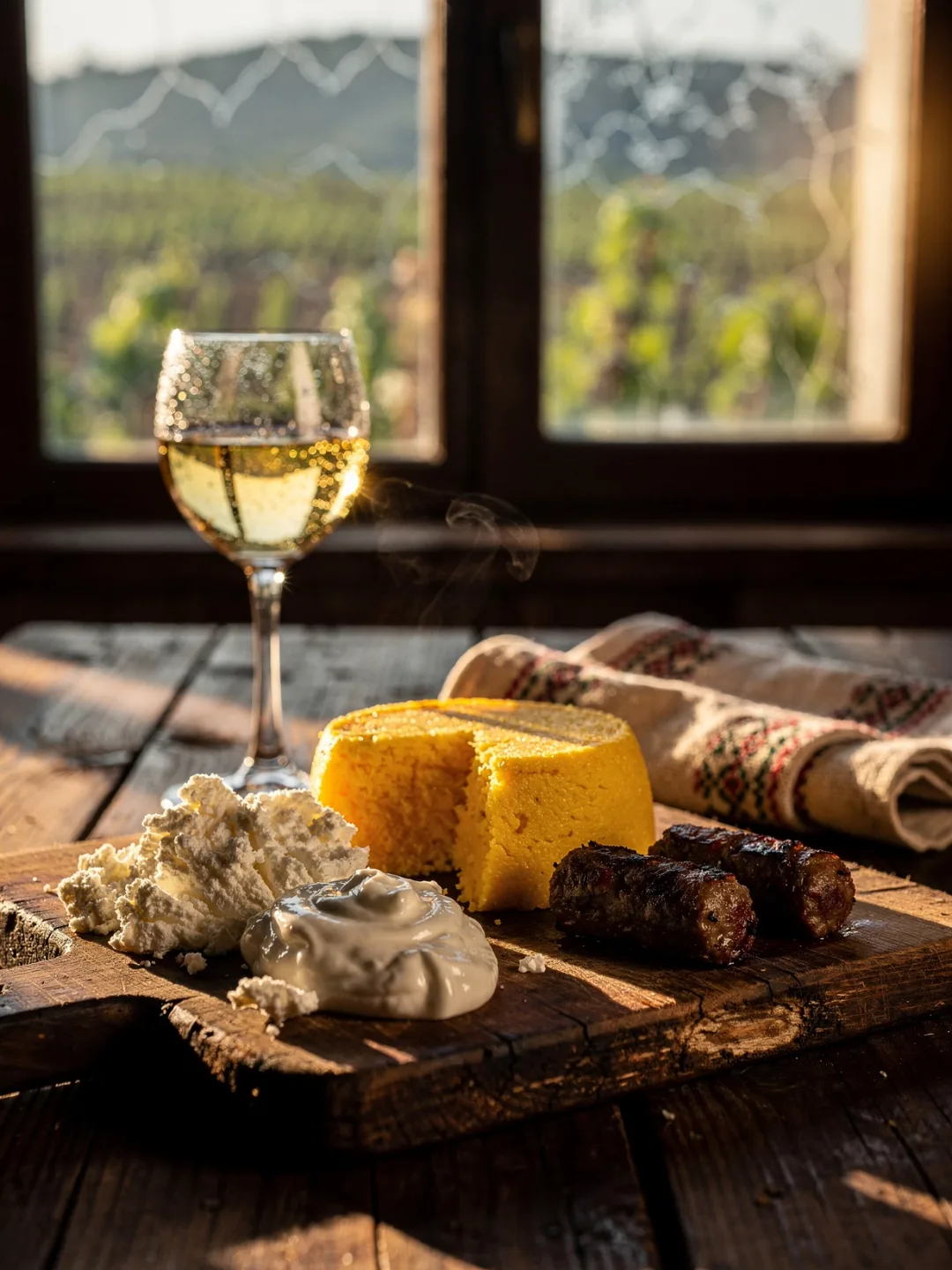 Wein & Essen in der Region Codru
