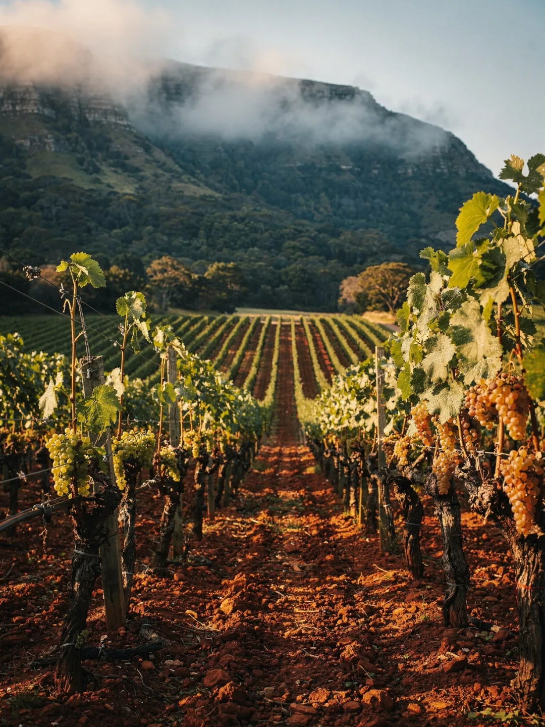 Rebsorten in der Region Constantia