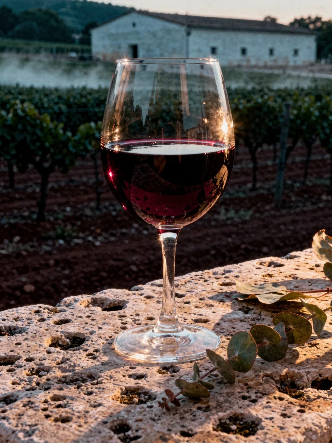 Gläser in der Region Coonawarra